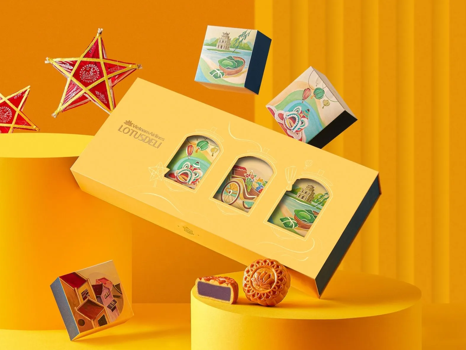 5 mẫu thiết kế bao bì Trung thu đẹp ấn tượng