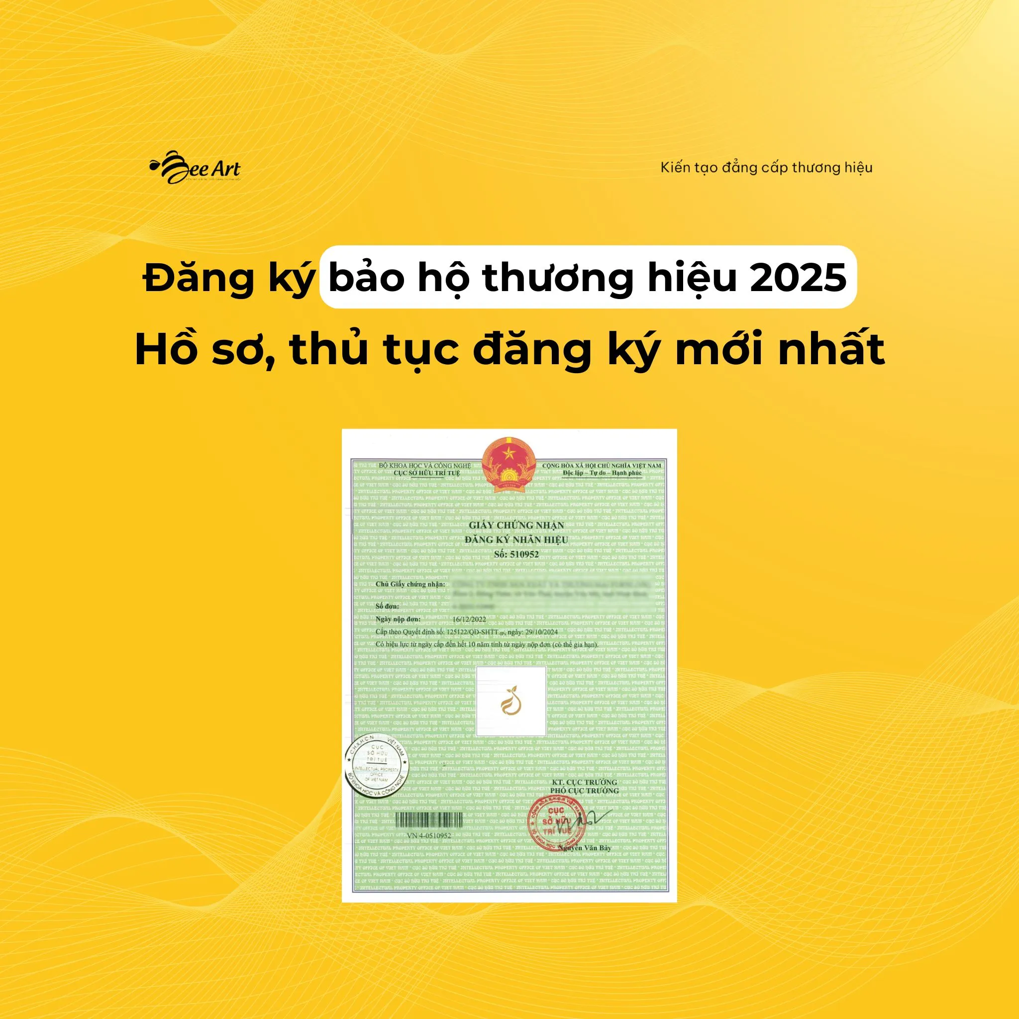 Đăng ký bảo hộ thương hiệu 2025 - Hồ sơ, thủ tục đăng ký mới nhất