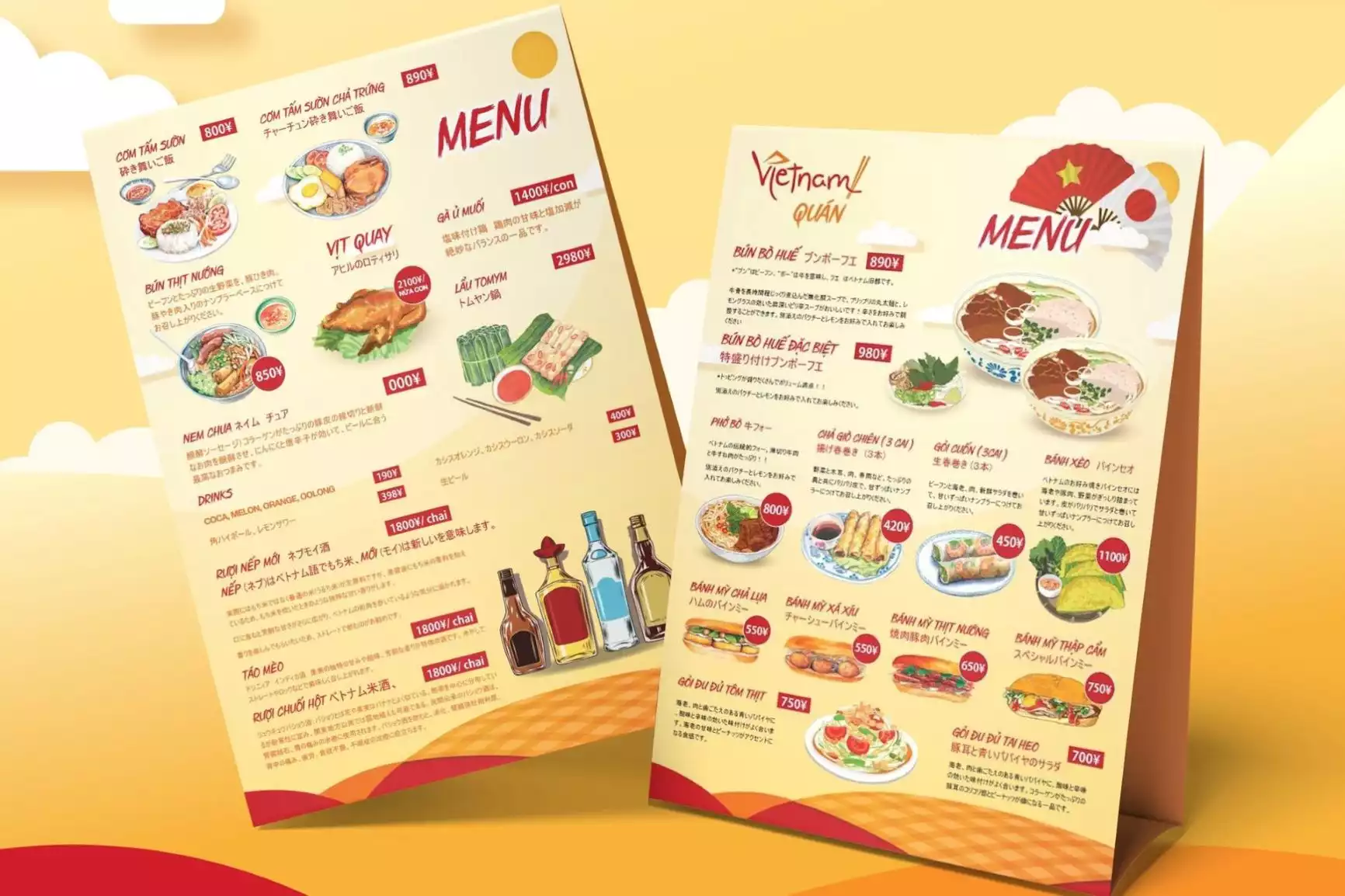 35 mẫu thiết kế menu nhà hàng F&B đặc sắc nhất
