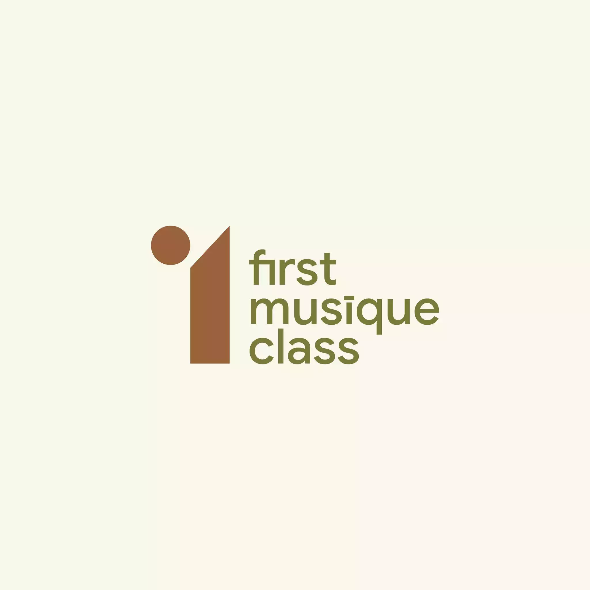 Thiết kế logo trung tâm âm nhạc First Musique Class
