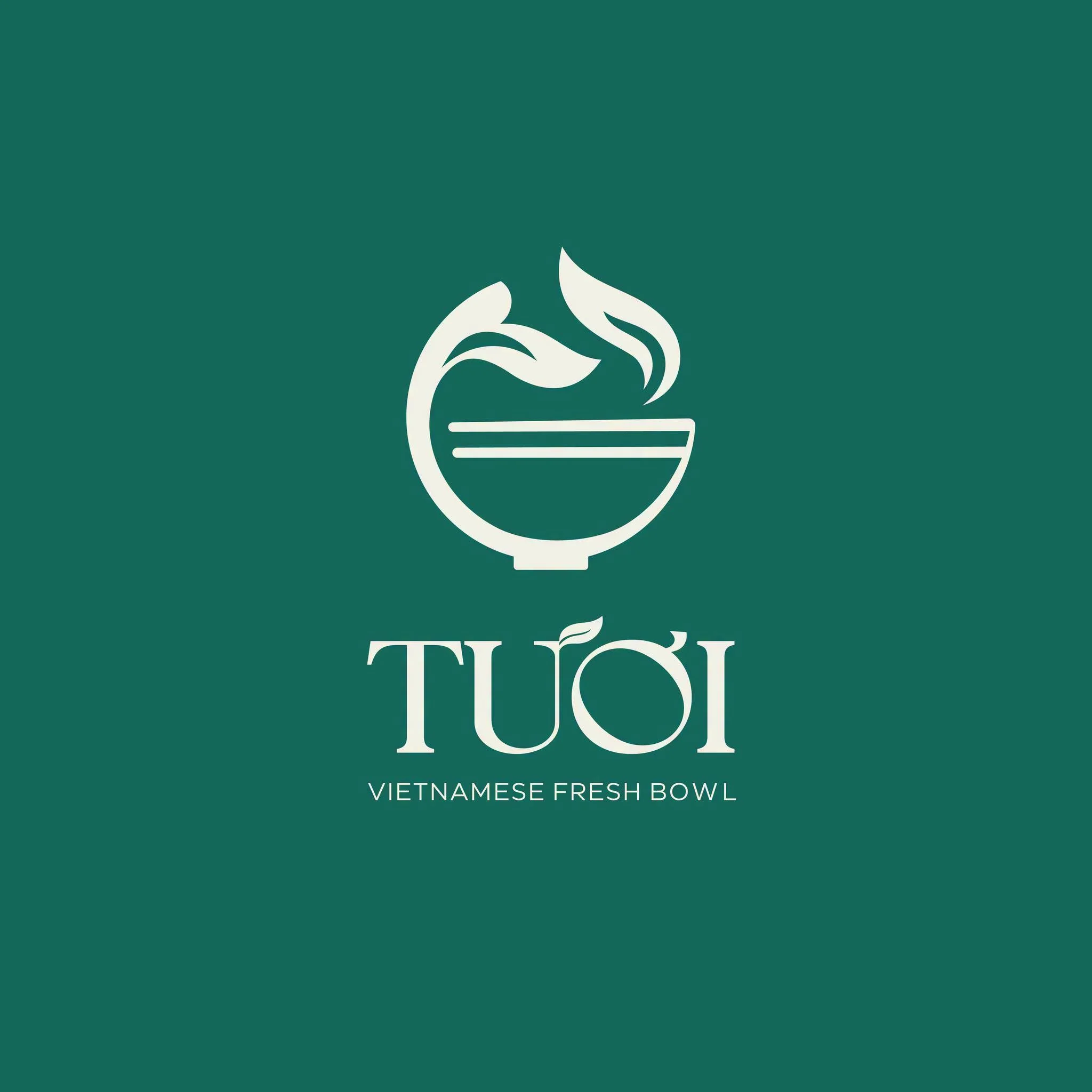 Thiết kế logo nhà hàng Tươi