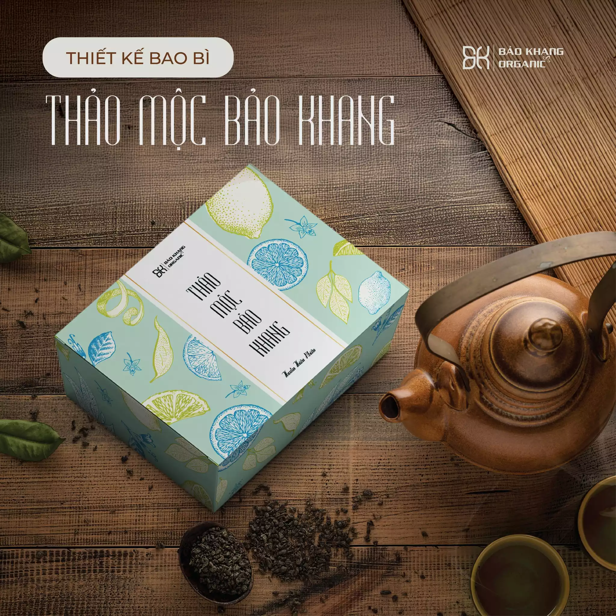 THIẾT KẾ BAO BÌ DỰ ÁN THẢO MỘC BẢO KHANG