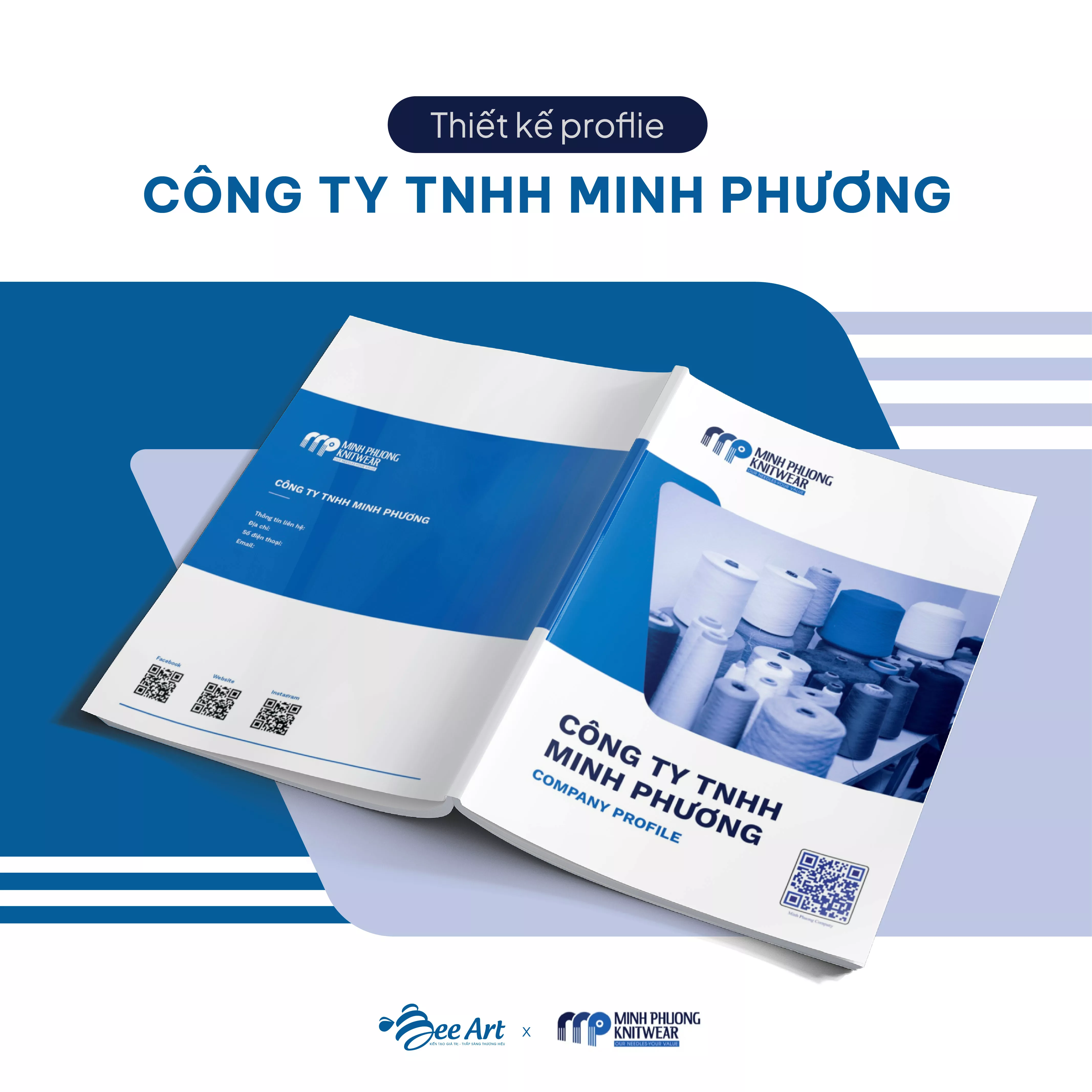 Thiết kế hồ sơ năng lực Công ty TNHH Minh Phương