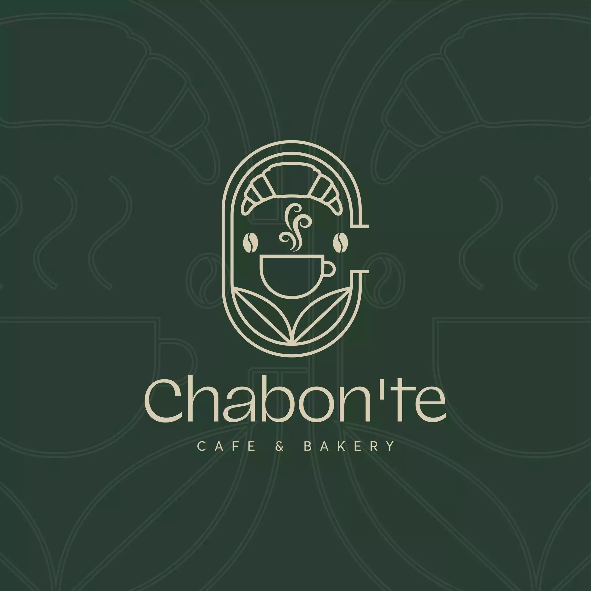 Thiết kế nhận diện thương hiệu Cha'bonte Cafe & Bakery