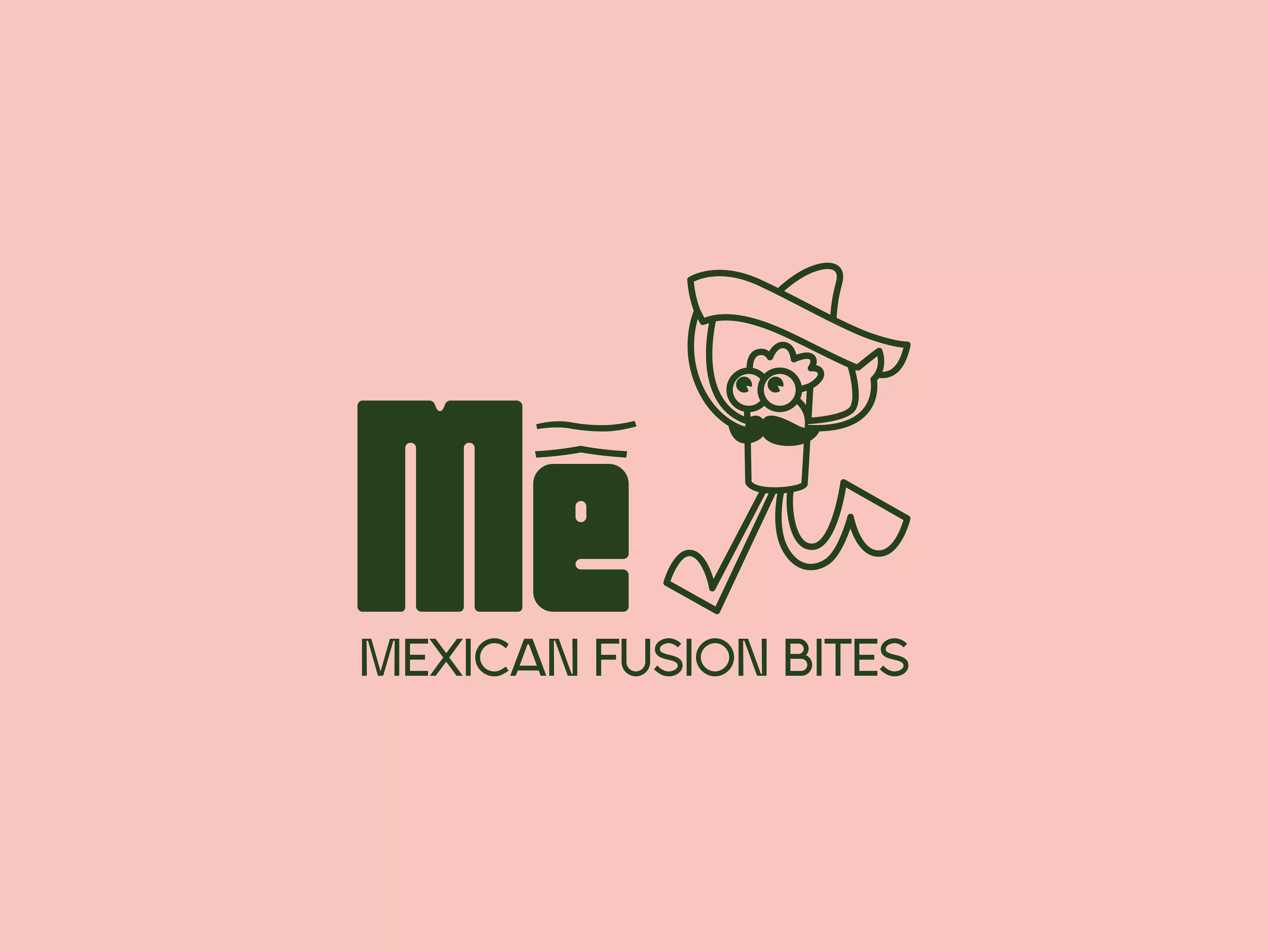 Thiết kế logo nhà hàng ẩm thực Mexico Mễ