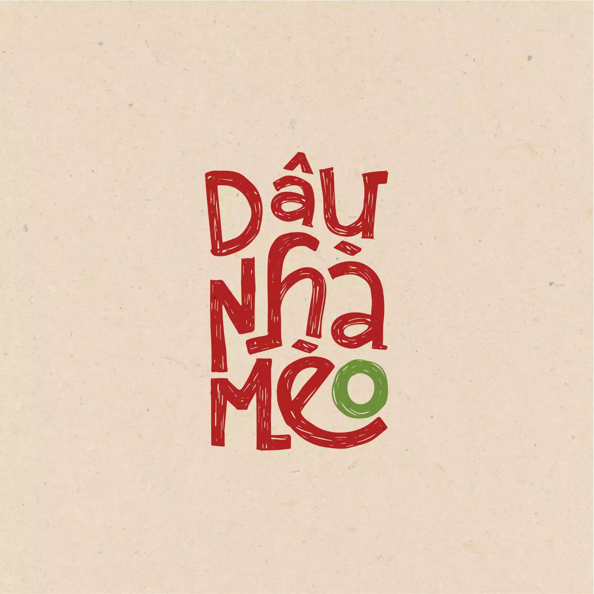 Thiết kế logo dự án Dâu Nhà Mèo