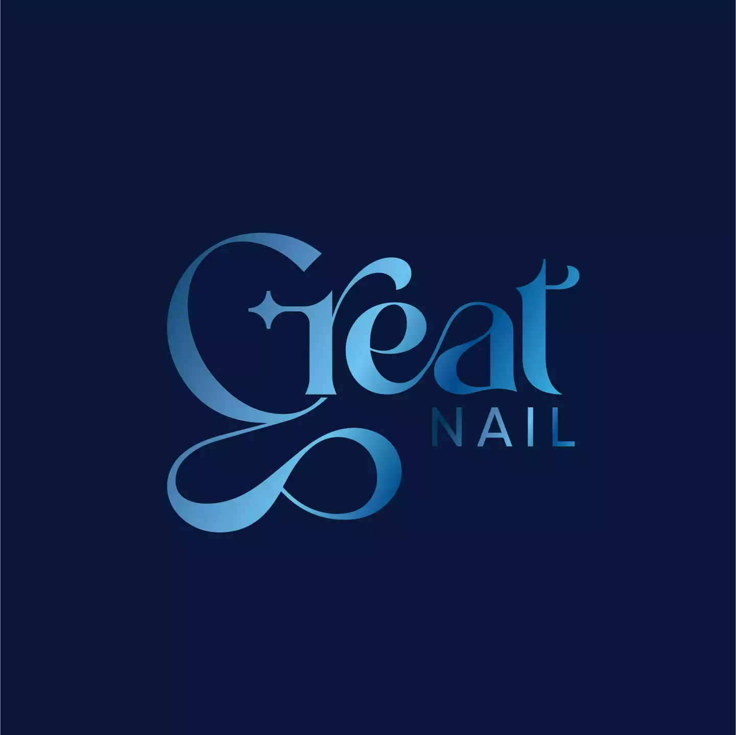Thiết kế logo Tiệm nail Great Nail