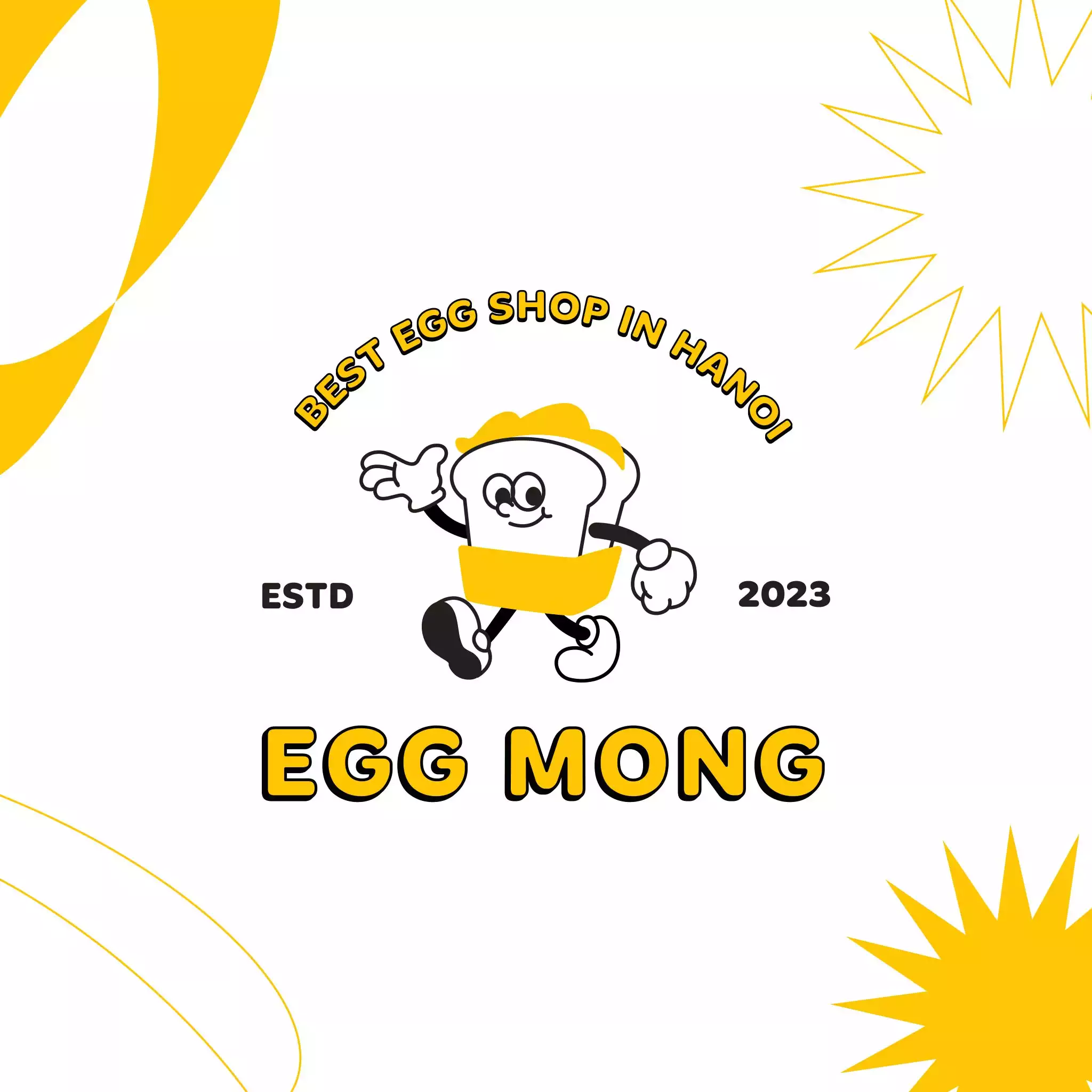 Thiết kế bộ nhận diện thương hiệu Egg Mong