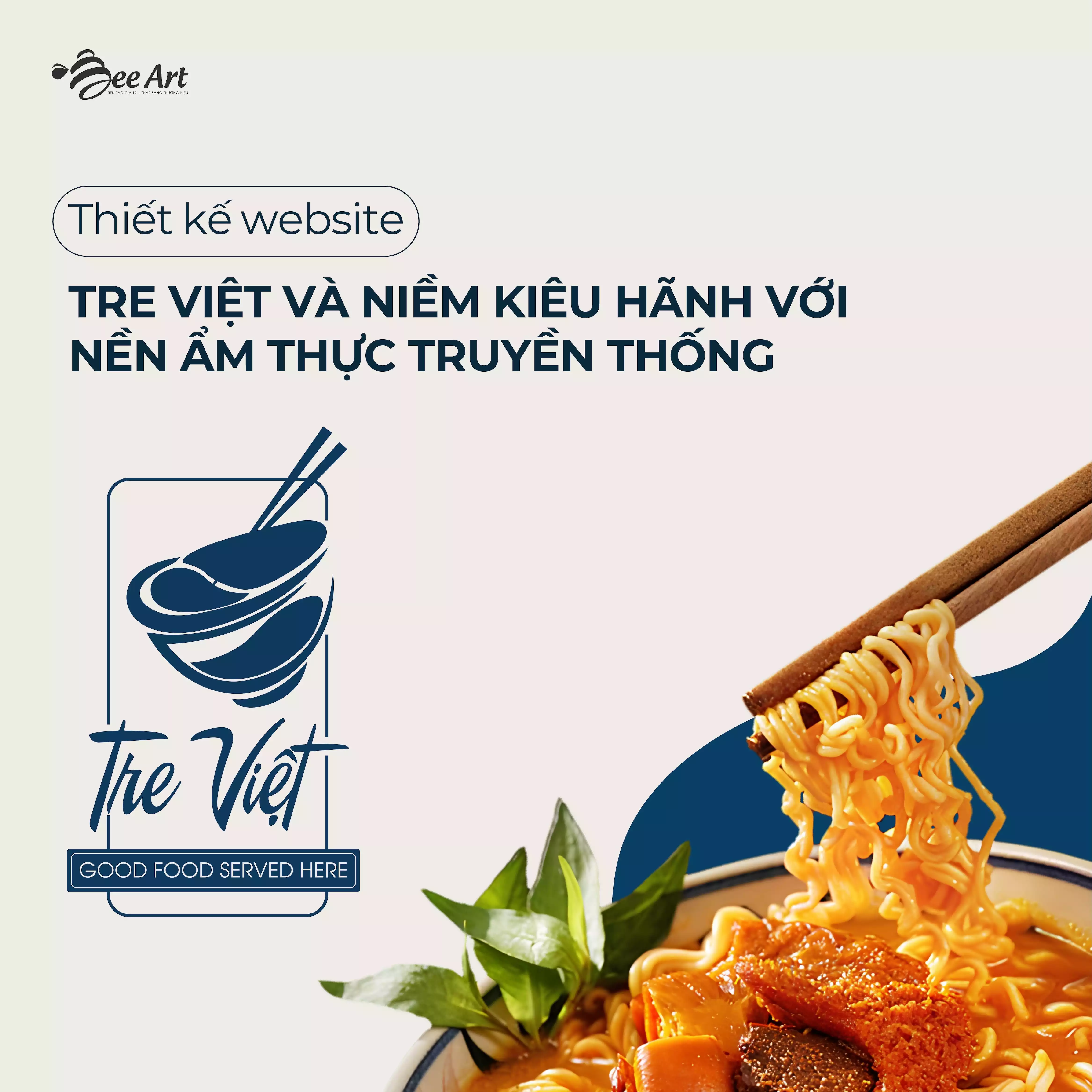 Thiết kế website thương hiệu Tre Việt