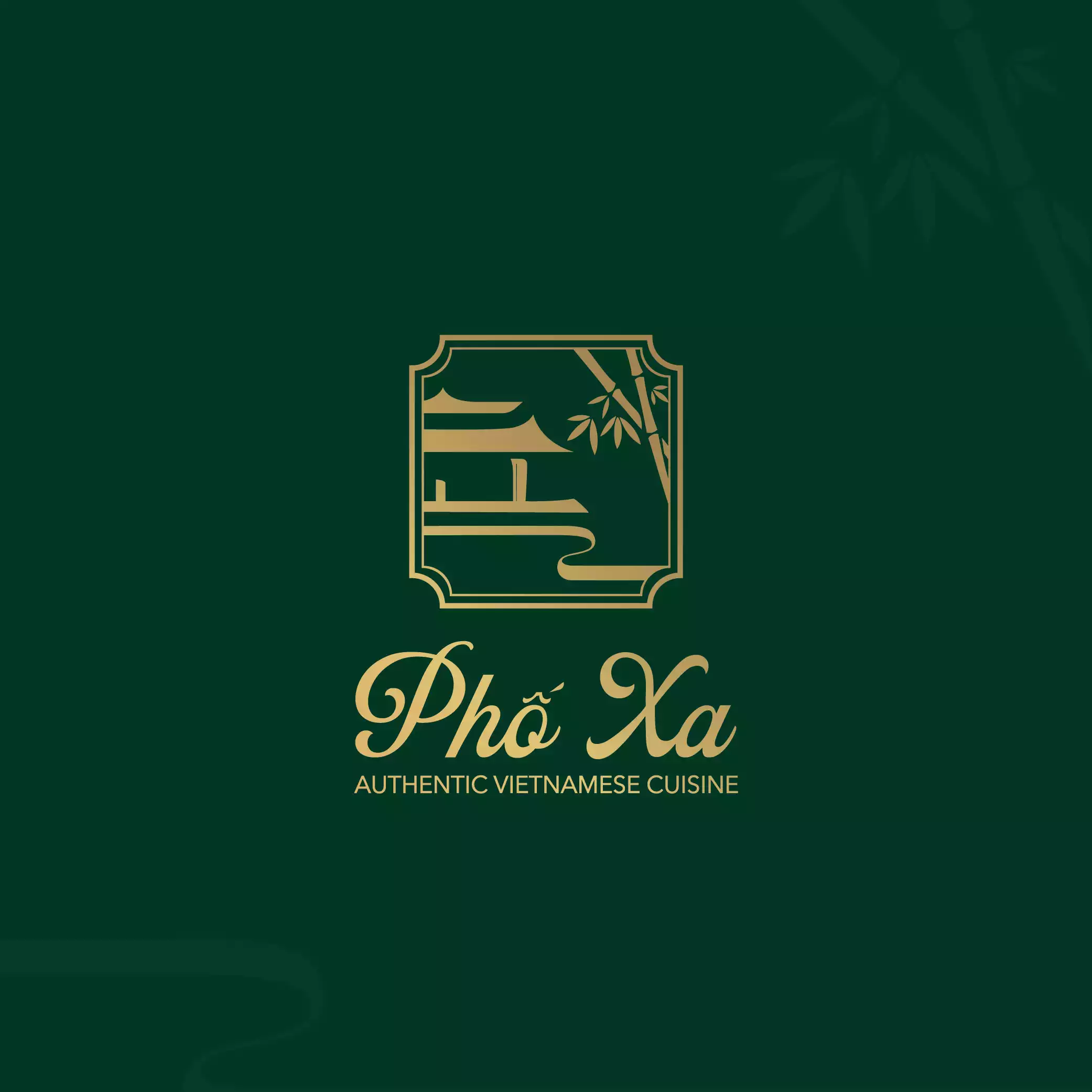 Thiết kế logo nhà hàng Phố xa