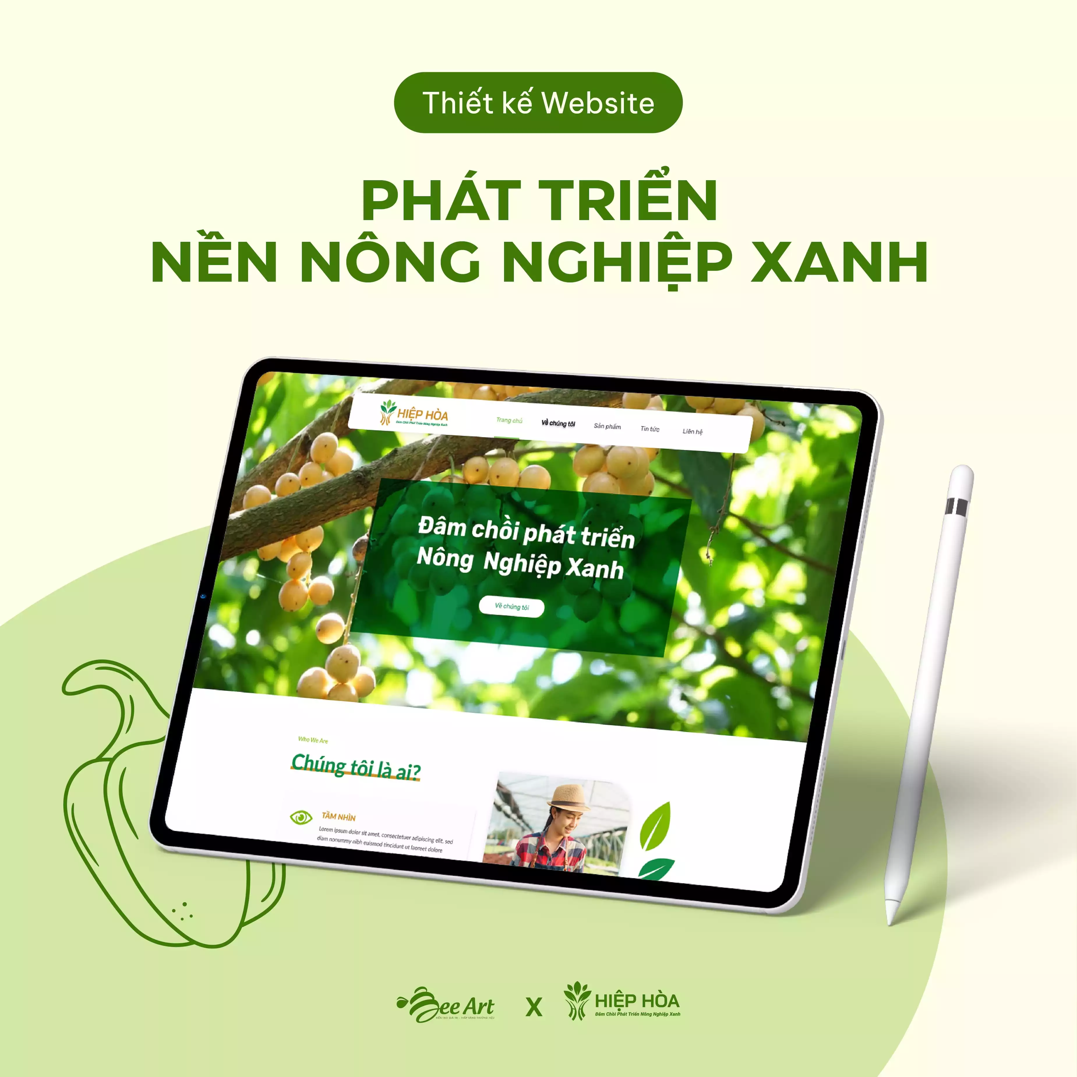 THIẾT KẾ WEBSITE PHÂN BÓN HIỆP HOÀ