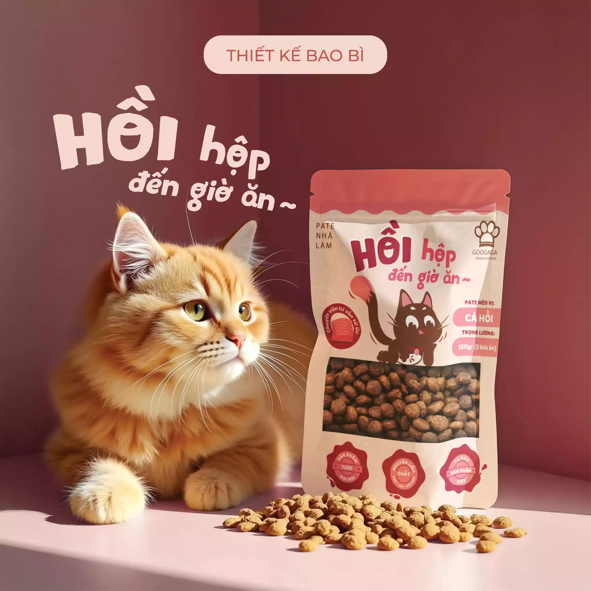 THIẾT KẾ BAO BÌ DỰ ÁN GOOGAGA