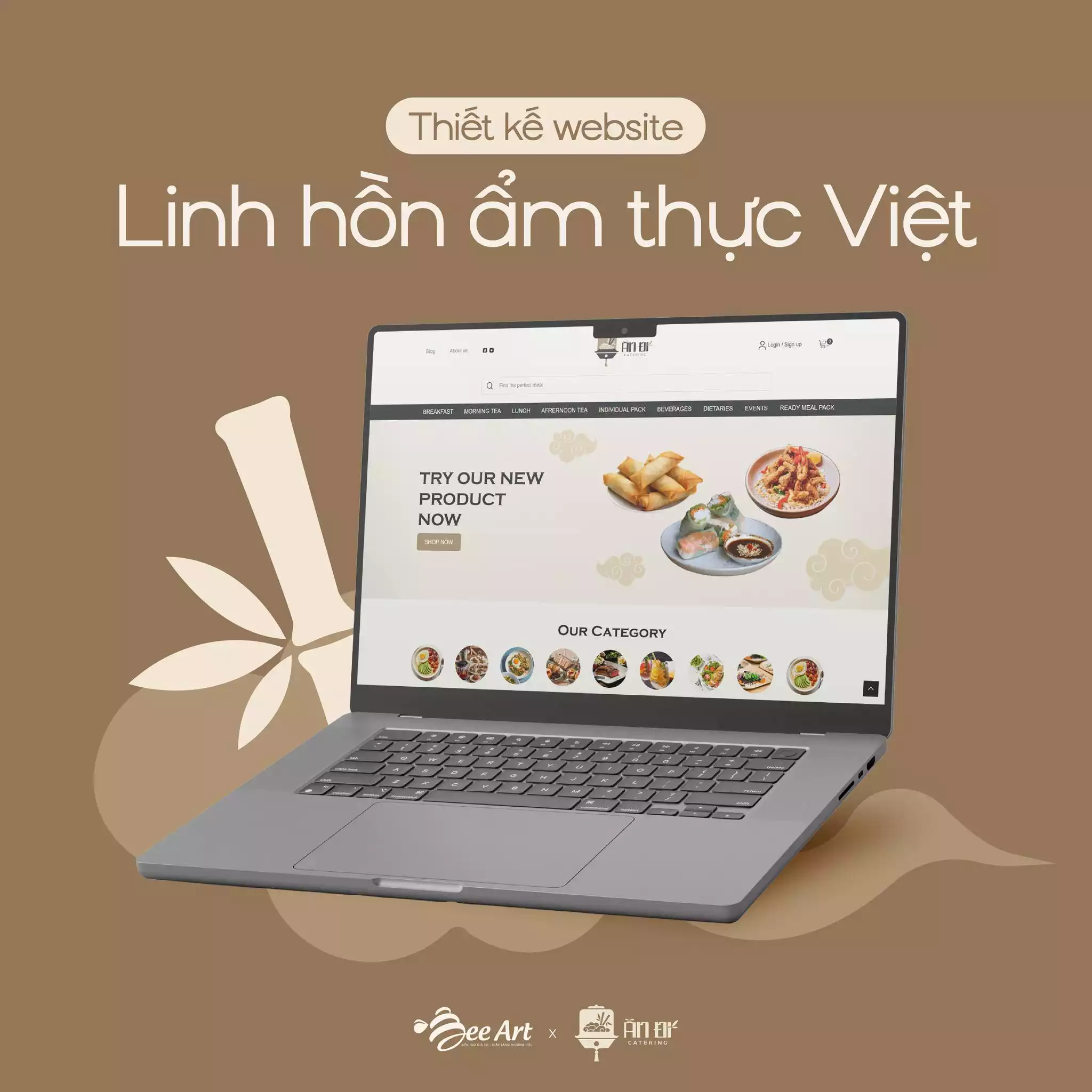 Thiết kế website Nhà hàng AnDi Catering