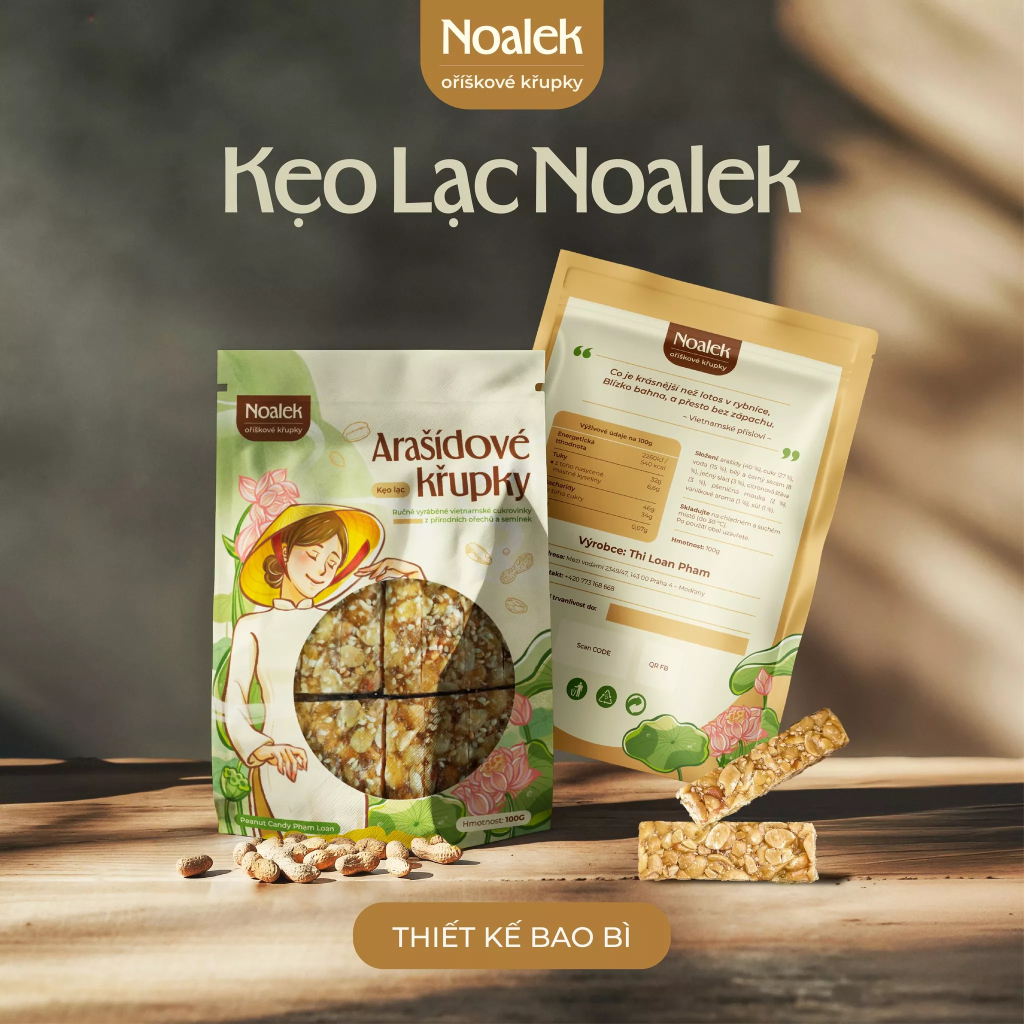 THIẾT KẾ BAO BÌ DỰ ÁN NOALEK