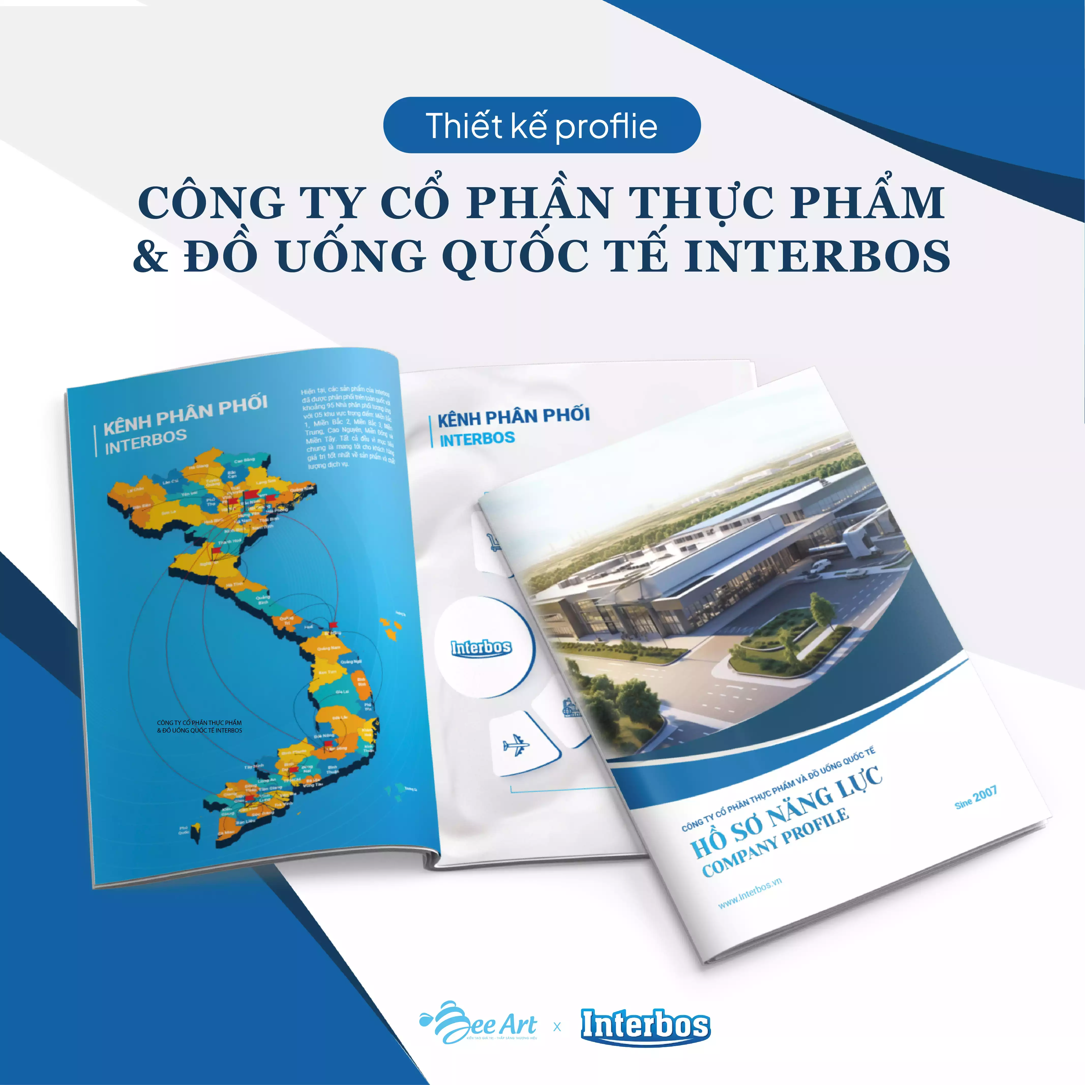Thiết kế hồ sơ năng lực Công ty Cổ phần Thực phẩm & Đồ uống Quốc tế Interbos