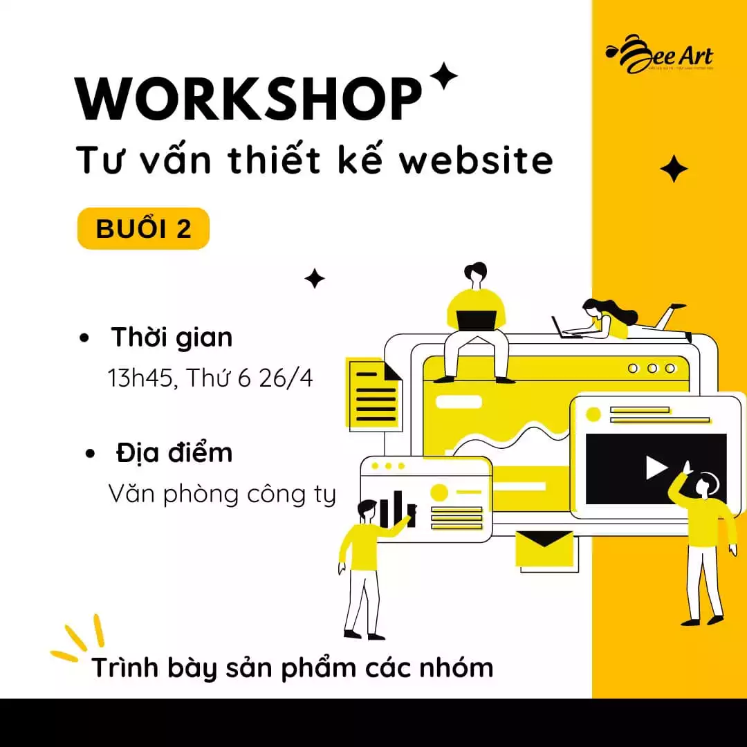 WORKSHOP #4: THIẾT KẾ WEBSITE BUỔI 2