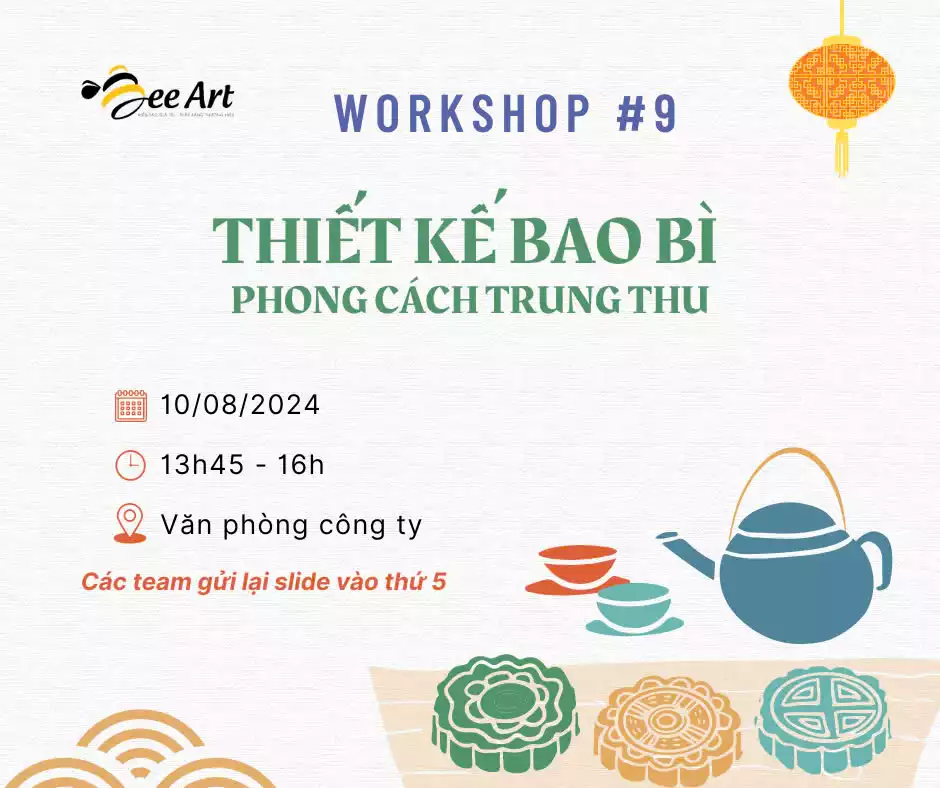 WORKSHOP #9: Thiết kế bao bì: Phong cách trung thu