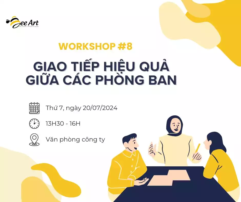 WORKSHOP #8: GIAO TIẾP HIỆU QUẢ GIỮA CÁC PHÒNG BAN