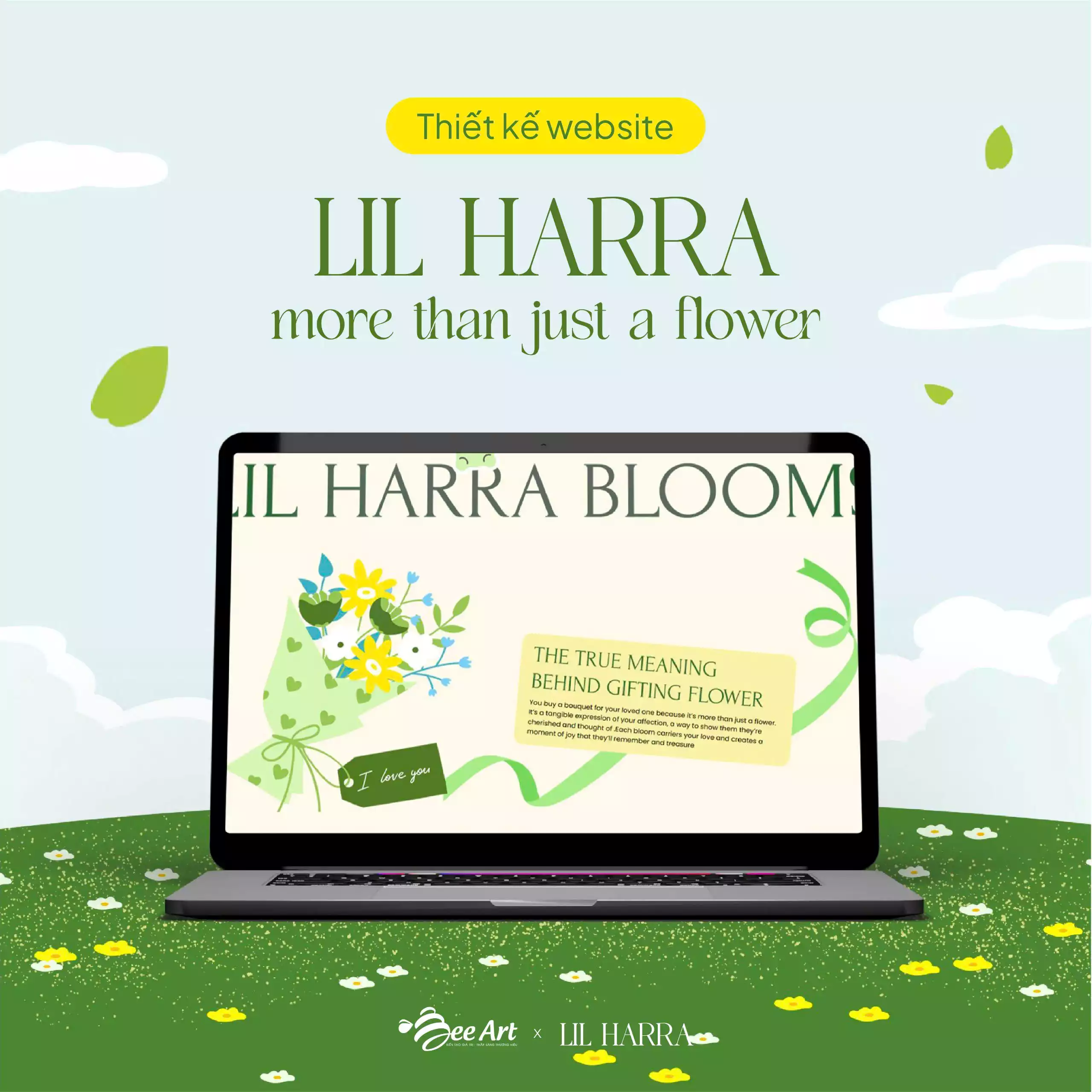 Thiết kế website thương hiệu Lil Harra