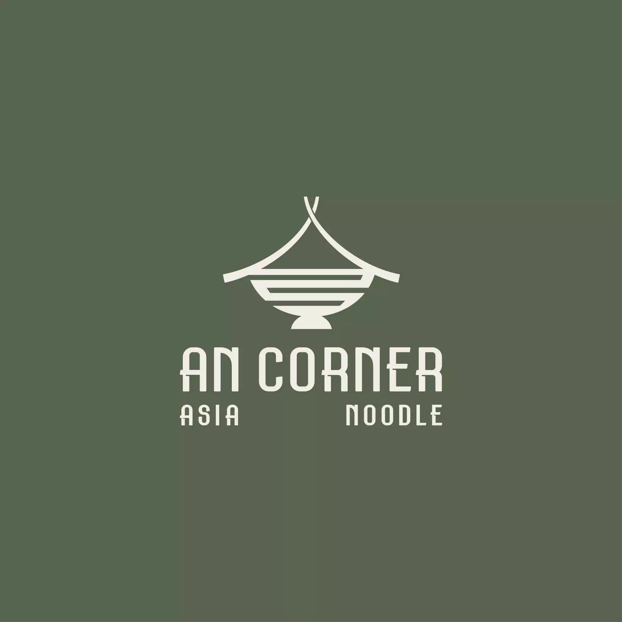 Thiết kế logo nhà hàng Châu Á An Corner