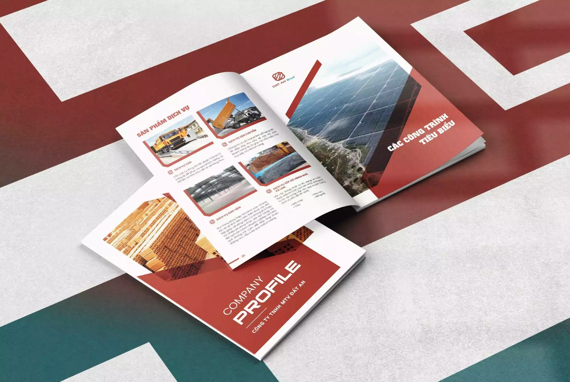 Thiết kế profile Đất An Company