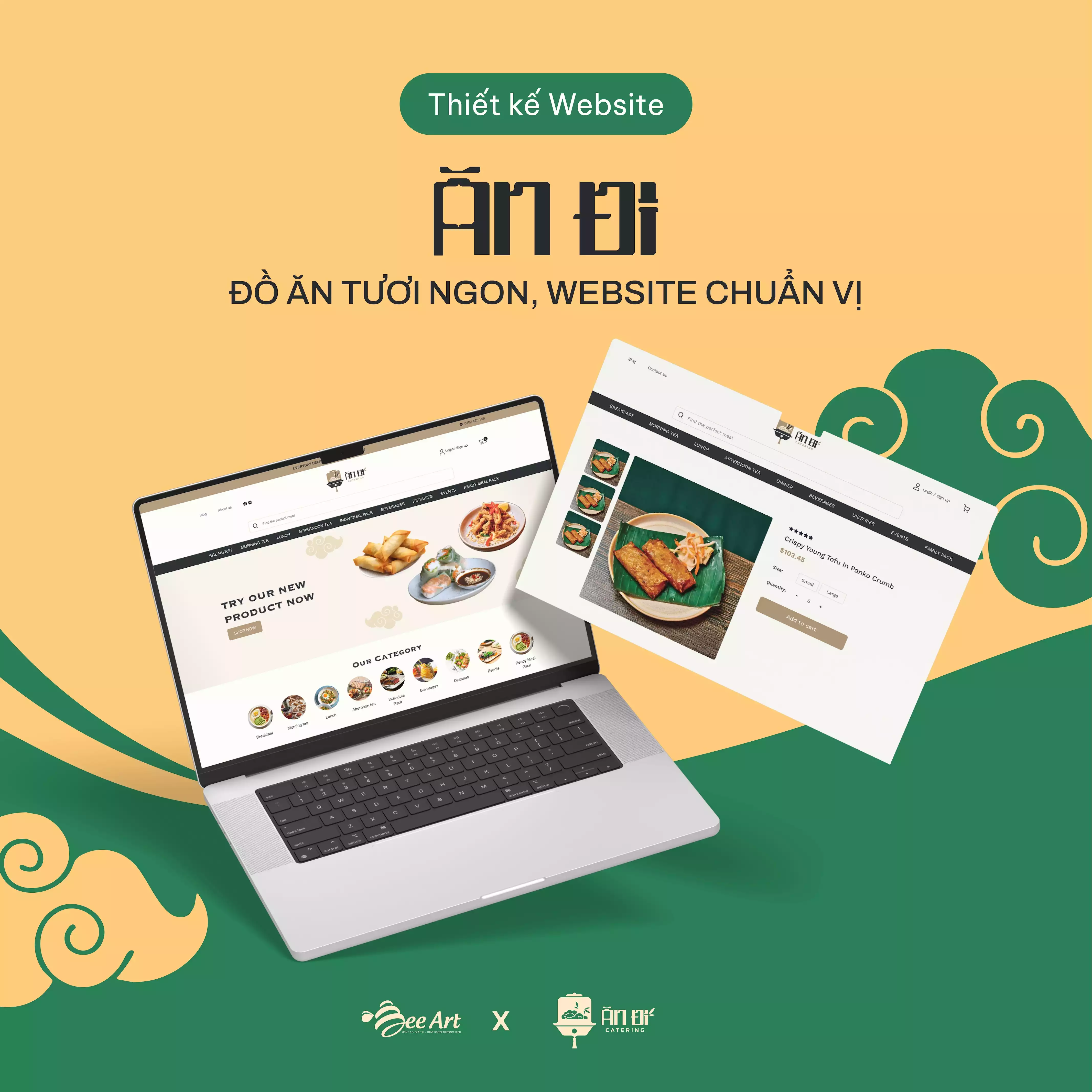 Thiết kế website Ăn đi