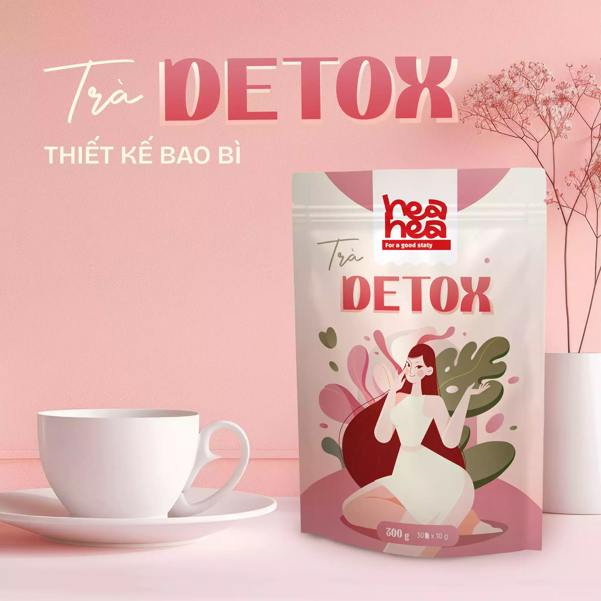 THIẾT KẾ BAO BÌ TRÀ DETOX