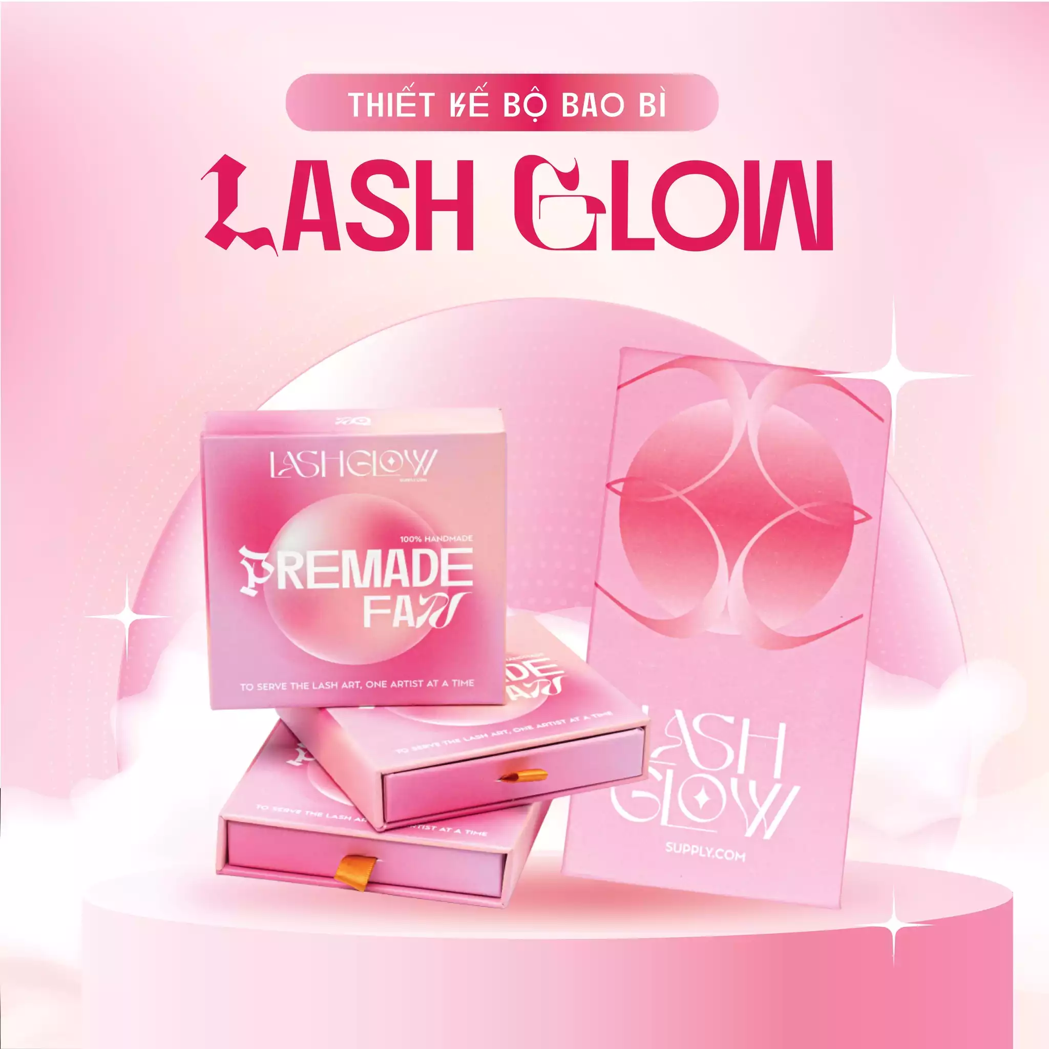 THIẾT KẾ BAO BÌ LASH GLOW