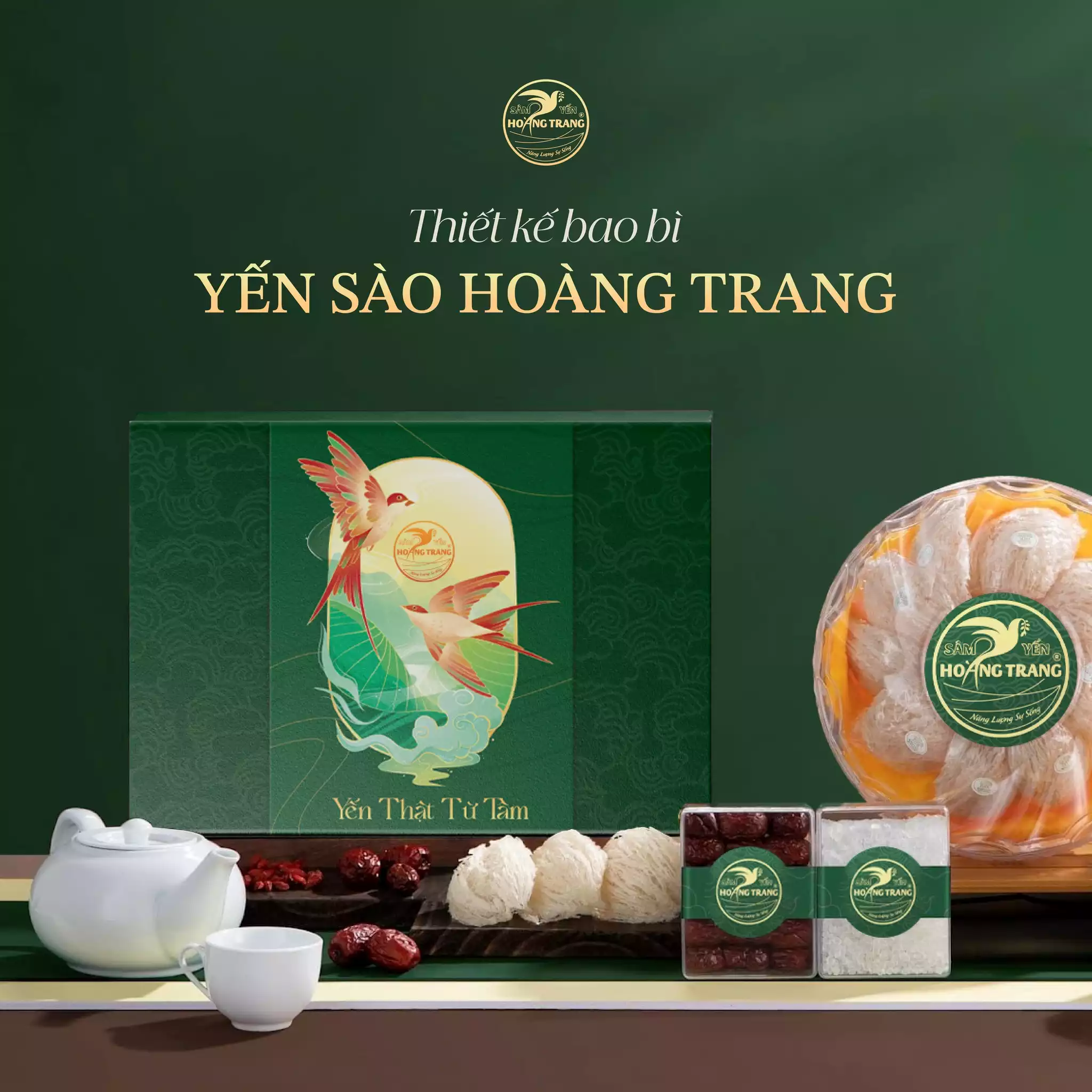 THIẾT KẾ BAO BÌ YẾN SÀO