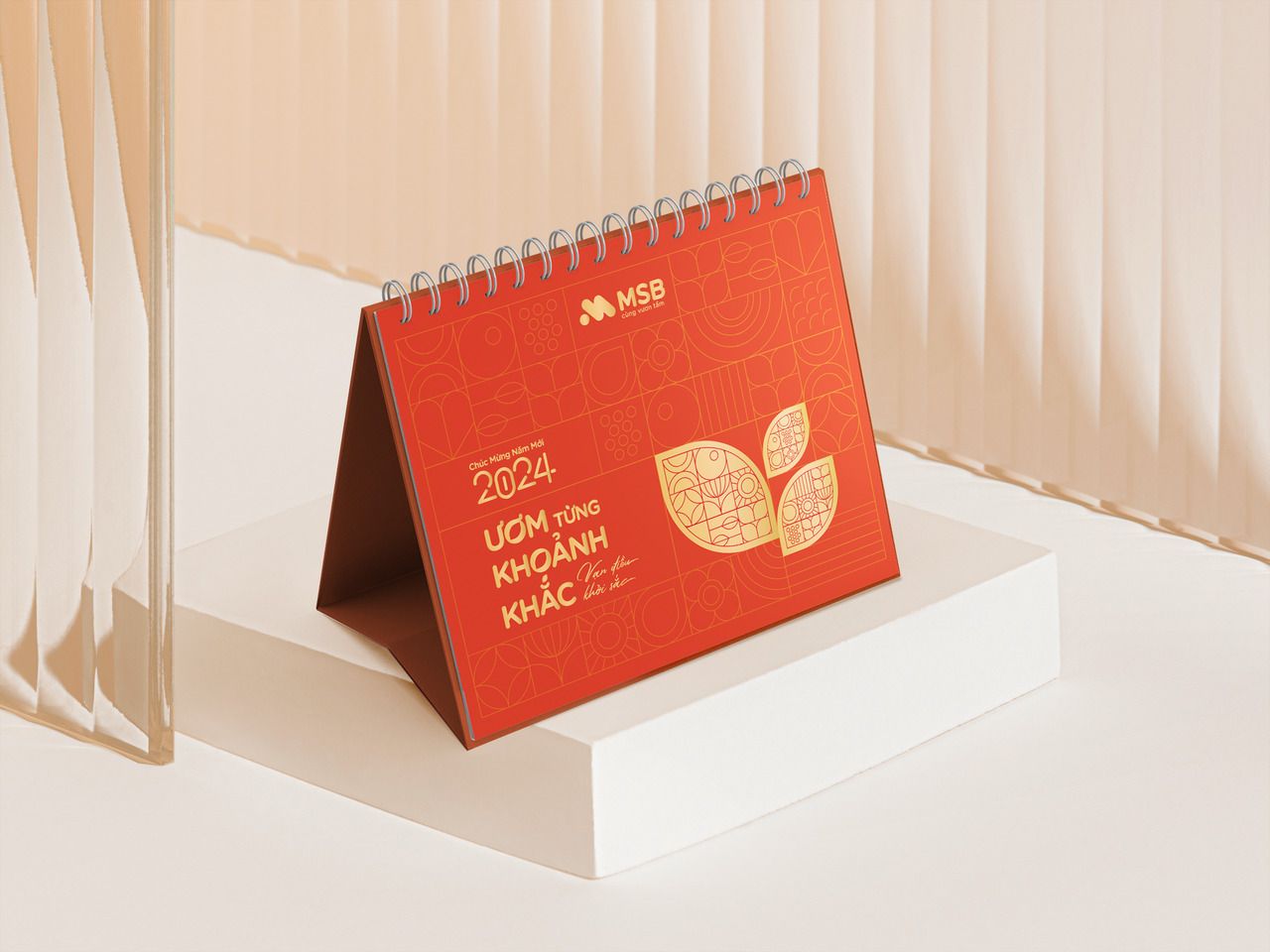 MSB ra mắt bộ ấn phẩm Tết 2024 với thông điệp “chạm” đến trái tim người dùng
