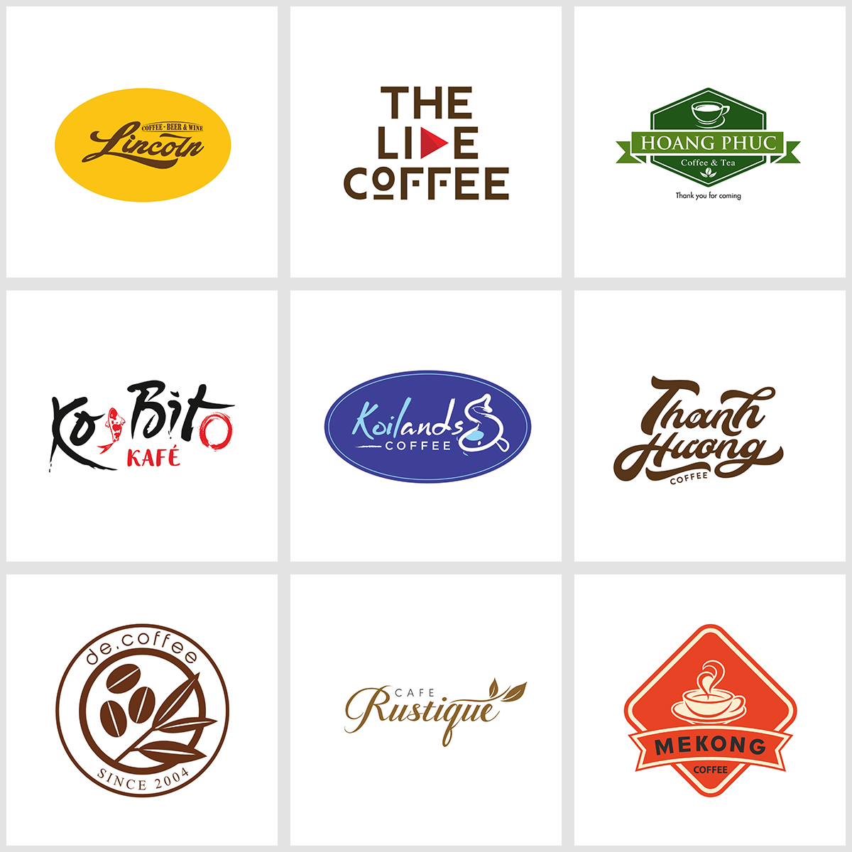 LOGO QUÁN CÀ PHÊ MANG ĐI VỚI THIẾT KẾ HIỆN ĐẠI VÀ PHONG CÁCH TRẺ TRUNG