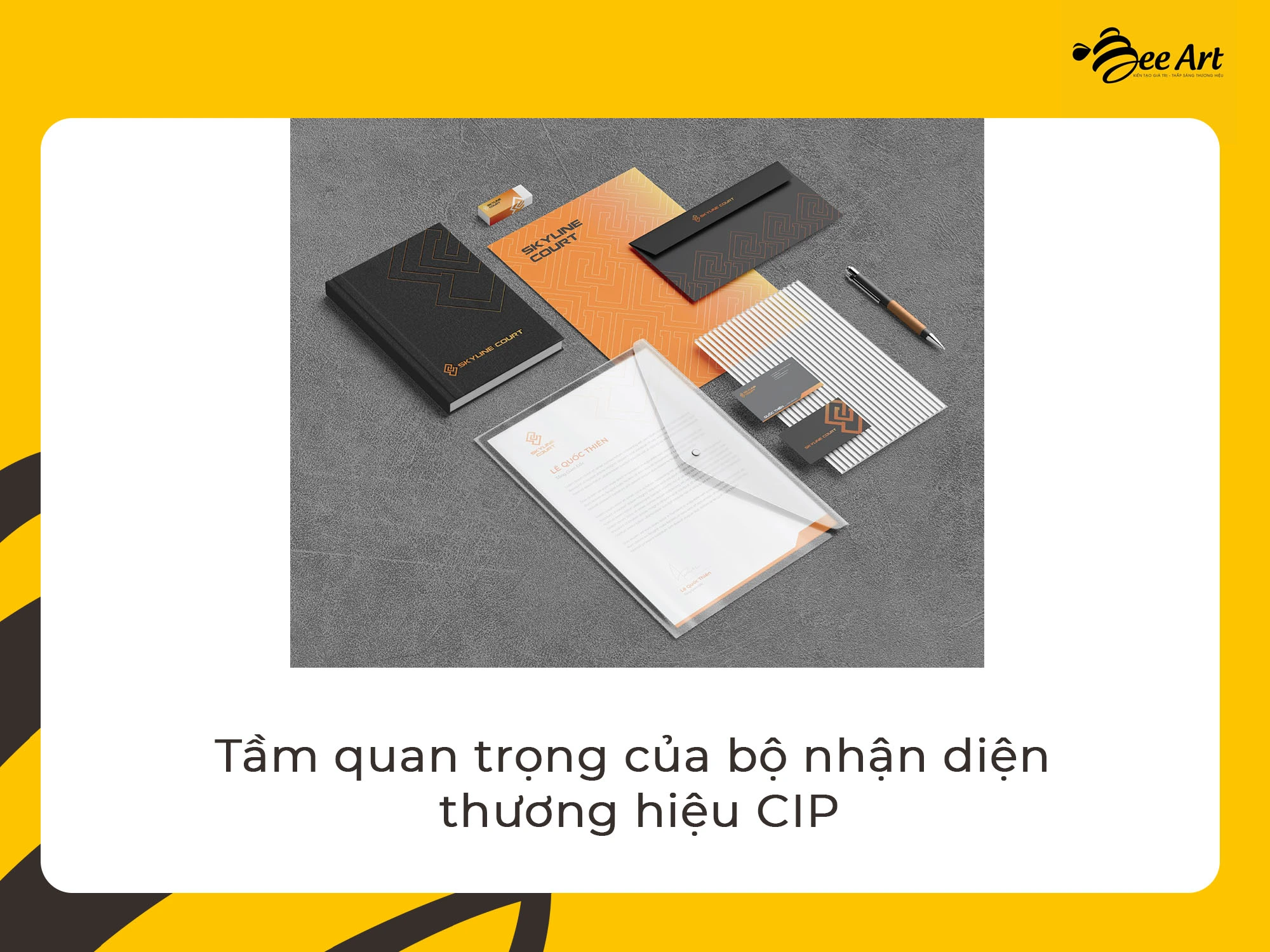 Tầm quan trọng của bộ nhận diện thương hiệu CIP