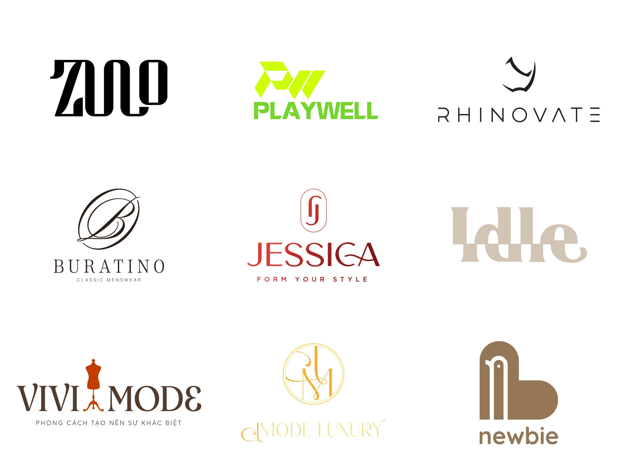 17 MẪU THIẾT KẾ LOGO SHOP QUẦN ÁO ĐẸP MẮT, THỜI THƯỢNG (CẬP NHẬT 2024)