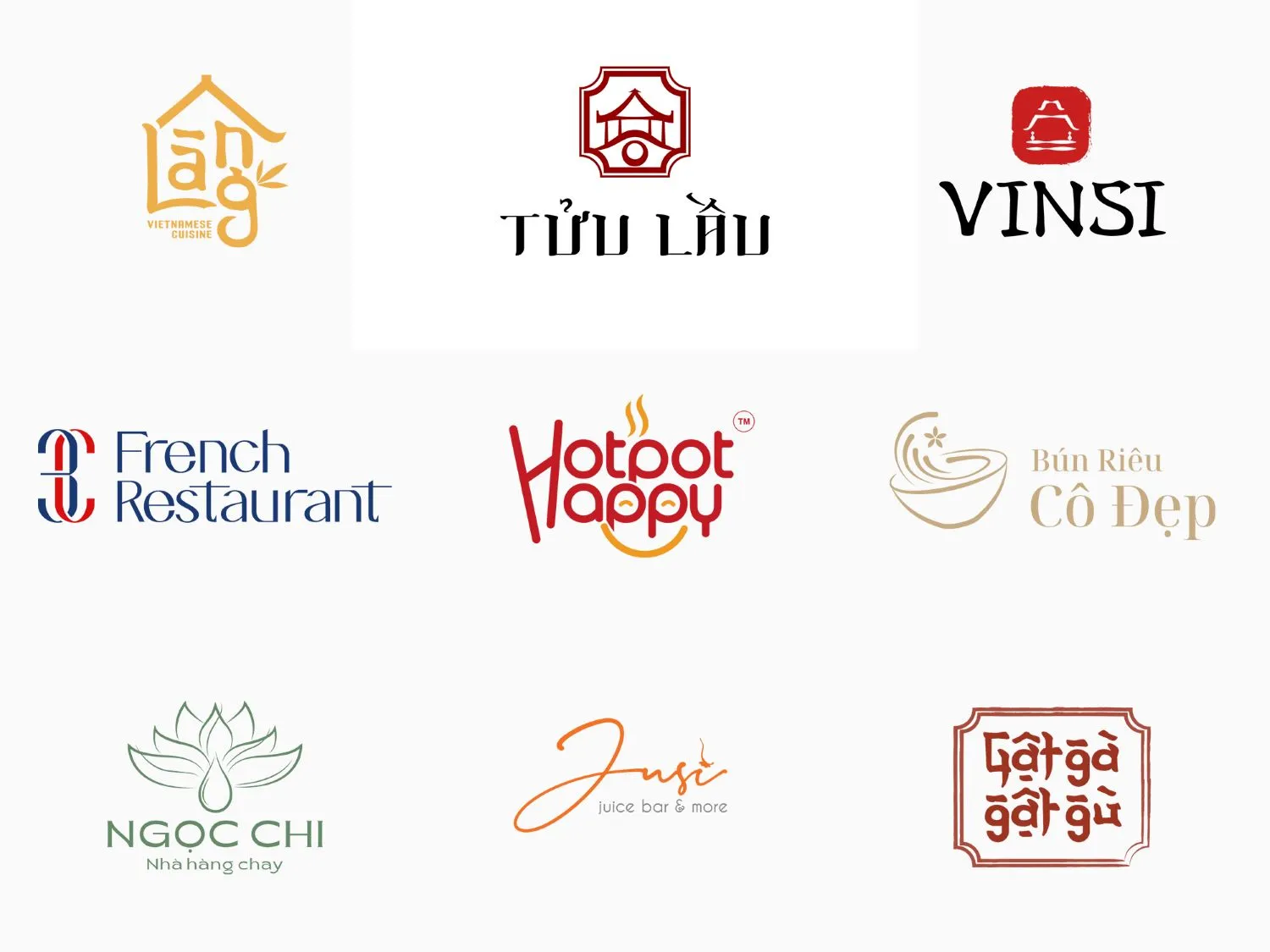 31 MẪU THIẾT KẾ LOGO NHÀ HÀNG  ẤN TƯỢNG VÀ THU HÚT (CẬP NHẬT 2024)
